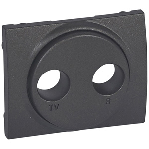 Купить Legrand Galea Life Темная Бронза Накладка TV-FM розетки 771272