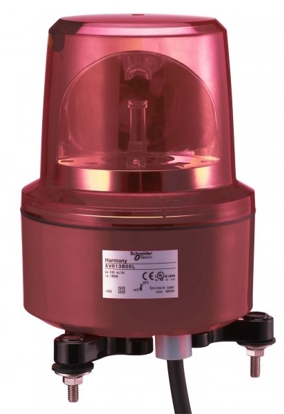 Купить SE Лампа маячок вращающийся красная 120В AC 130мм XVR13G04L