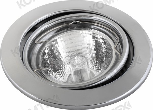 Comtech Camelo Светильник галогеновый встраиваемый MR16 1x50W GU5.3 хром P00266/L Comtech Camelo Светильник галогеновый встраиваемый MR16 1x50W GU5.3 хром P00266/L
