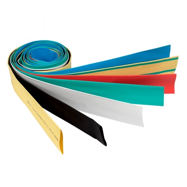 EKF PROxima Набор ТУТ нг: 7 цветов по 7шт. Разного диаметра (10/5; 12/6; 16/8; 20/10; 25/12,5; 30/15; 40/20) 1м.