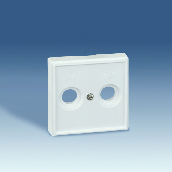 Simon 27 Scudo Белая Накладка на механизм телевизионной розетки 2705097-030