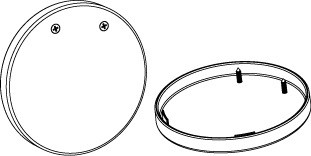 СТ T120 торцевая крышка металлик (комплект из 2 шт.)