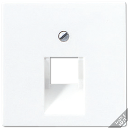 JUNG Крышка для телефонных и компьютерных розеток UAE; слоновая кость A569-1BFPLUA