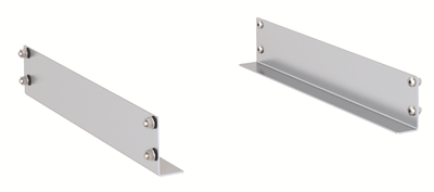 DKC Уголок для тяжелого оборудования, глубина 253 мм "L" профиль для напольных 19" IT-корпусов ДКС серии CQE глубиной 600 мм, 2 шт. R5GFITL600