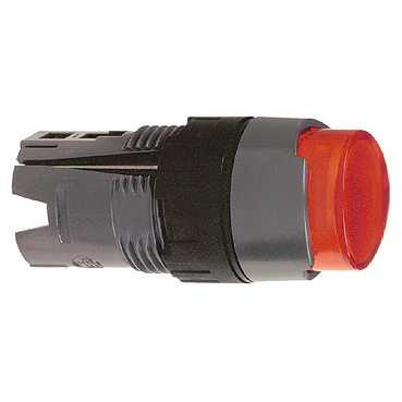 Купить SE Кнопка круглая удлиненная с подсветкой красная ZB6AE4