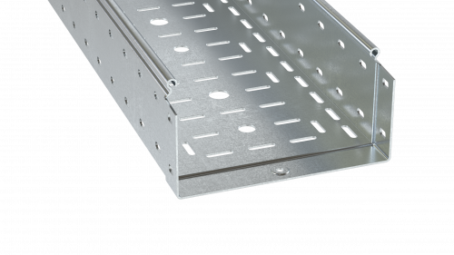 DKC Лоток перфорированный 100х100х4000, 1,5 мм, горячеоцинкованный