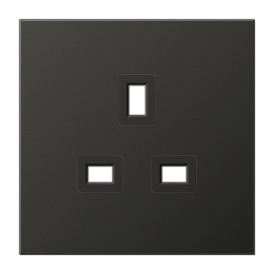 JUNG Накладка розетки БС 13А антрацит BS2521ANPL