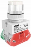 Купить Dekraft Выключатель кноп. ABLFP D22 БЕЛЫЙ 220В ВK-22