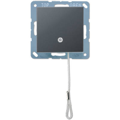 JUNG выключатель со шнурком, матовый антрацит A506BFNUZANM