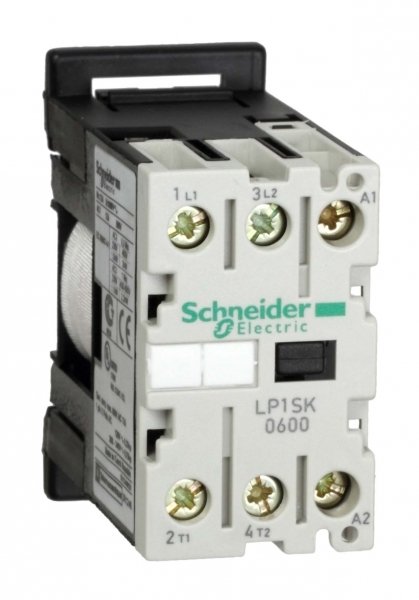 SE Auxiliary contactors Контактор мини 2P AC3 3P, 6А, 12В DС LP1SK0600JD