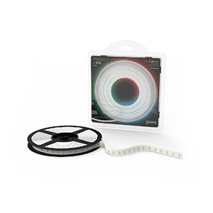 Gauss Лента LED 5050 -SMD 14.4W 12V DC RGB IP66 (блистер 5м) 311000414