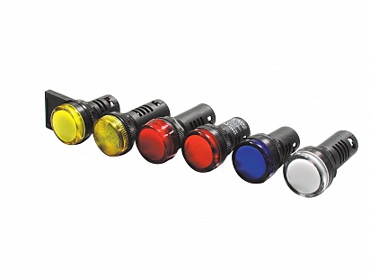 CHINT Индикатор помехозащищенный ND16-22D/4K2 синий АС 230В (R)