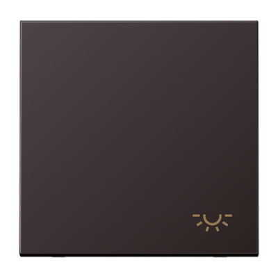 JUNG клавиша с символом освещения, Dark AL2990LD