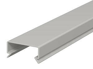 Купить OBO Bettermann Крышка кабель-канала LK4 25 мм, ПВХ, серый 6178482