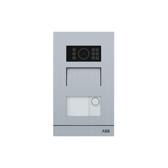 Купить ABB Станция вызова, моноблок, мини,с одной клавишей, в комплекте с монтажной коробкой 2TMA070010A0016