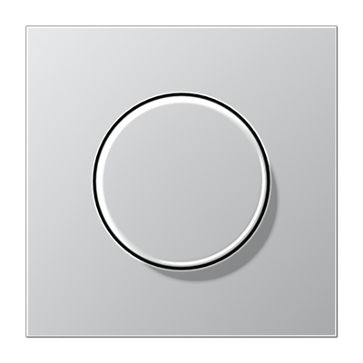 JUNG LS 990 Алюминий Накладка светорегулятора поворотного AL1940