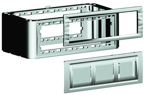 DKC Вертикальное расширение напольной башенки BUS, серое