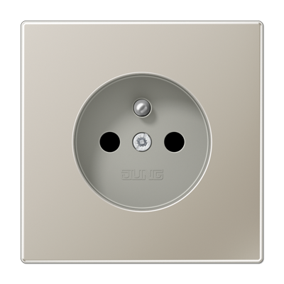 Jung Благородная сталь Розетка 16A 250V~ франко-бельгийского стандарта ES1520FKI