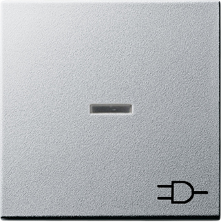 Gira Клавиша с подсветкой и символом "розетка" 020926