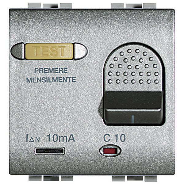 Купить BT Автоматический выключатель 2х полюсный дифференциальный 10А 230в 2 модуля NT4305/10