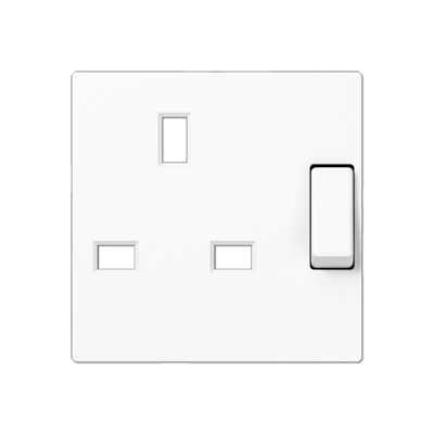 JUNG Накладка British standart, c выключателем, защита от детей A3171WWPL