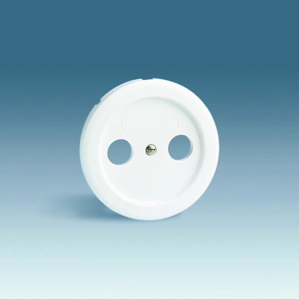 Simon 88 Графит Накладка розетки TV-SAT 2-ая 88097-38