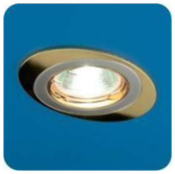 Купить Italmac Orbita 51 1 24 Светильник литой,поворотный,комбин. золото/никель/золото MR 16