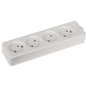 ЭРА K-4 Колодка 4гн, без зазeмления