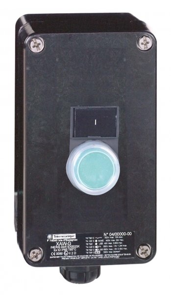 Купить SE Кнопочный пост металлический 1 кнопка пуска ATEX XAWF100EX