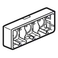 Купить Legrand Mosaic Рамка подъемная горизонтальная на 6,8 или 3x2 модулей, глубина 40мм, белая 080286