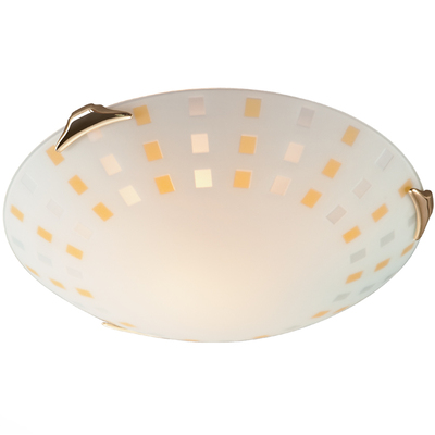 Sonex 363 SN 110 св-к QUADRO AMBRA стекло E27 3*100Вт D500