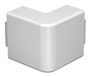 Купить OBO Bettermann Угол внешний кабель-канала WDK 40x90 мм, ПВХ белый 6192262