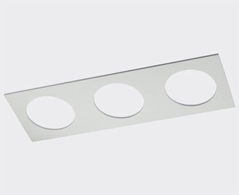 ITALLINE SP 03 WHITE Рамка декоративная, тройная