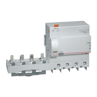 Купить Legrand DX3 Дифференциальный блок тип AC  30 мА 4P 400В 125А 6 мод 410624