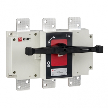 EKF PROxima Рубильник-выключатель 1000A 3P c рукояткой управления для прямой установки PowerSwitch
