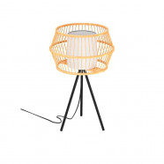 Eglo 390235 Светильник TL/1 E27 bl/bamboo/wh 'MONTERROSO'