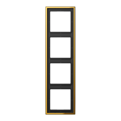 JUNG LS 990 Блеск золота Рамка 4-ая GO2984