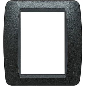 BT Чёрный Графит Накладка 3+3 модуля L4826GFN