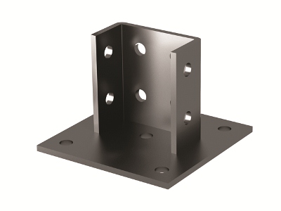 DKC Усиленное крепление к потолку для двойного С-образного профиля 41х41, горячеоцинкованное