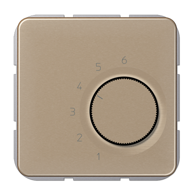 JUNG комнатный термостат, золотая бронза TRCD246GB