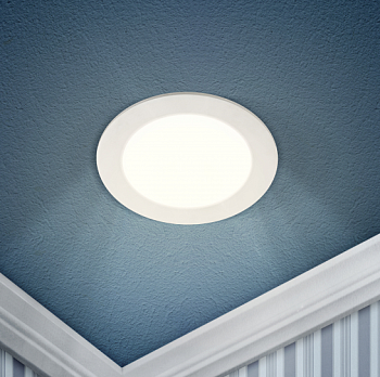 ЭРА Светильник светодиодный встраиваемый ЭРА LED 1-16-4K круглый 16Вт 4000К