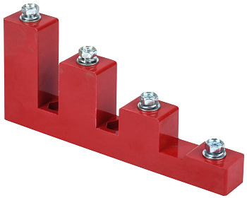 IEK Изолятор ступенчатый ИСв4-40 (М10) силовой с болтом