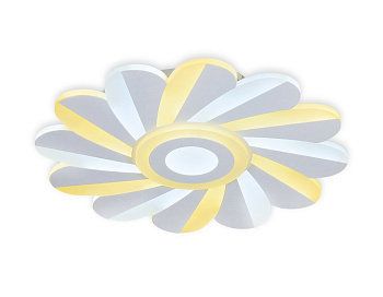 Ambrella Потолочный светодиодный светильник с пультом FA850 WH белый 70W D500*45 (ПДУ РАДИО 2.4)