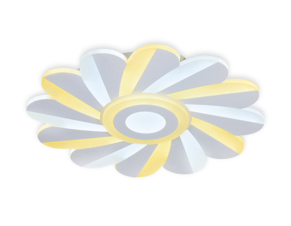 Ambrella Потолочный светодиодный светильник с пультом FA850 WH белый 70W D500*45 (ПДУ РАДИО 2.4)