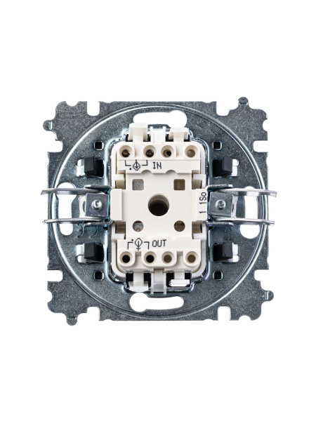 Купить ABB EPJ Levit антрацит / дымчатый чёрный Выключатель 2-клавишный 2CHH590545A6063