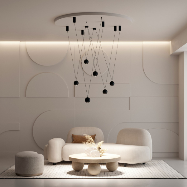 Купить Arlight Светильник SP-ELEMENTA-ORB-R100-9W Day4000 (BK, 39 deg, 230V) (IP40 Металл, 3 года) 032763