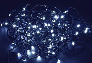 IEK Гирлянда нить 10м 100W IP20 зеленый 230В кон. 8