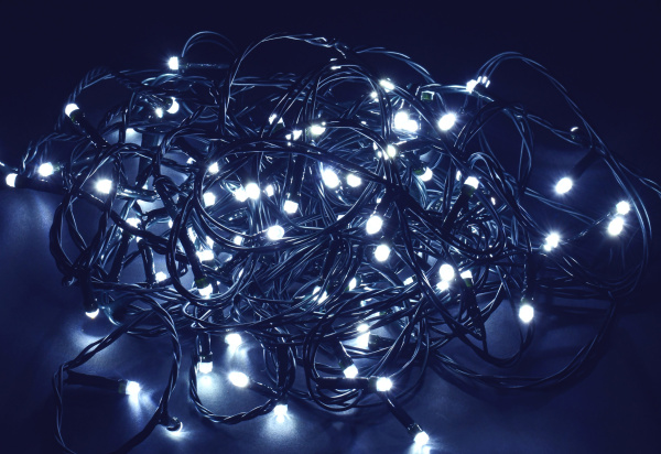 IEK Гирлянда нить 10м 100W IP20 зеленый 230В кон. 8