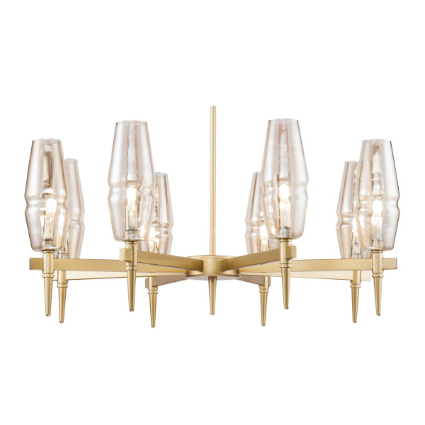 Купить Maytoni House Lita Матовое Золото Люстра G9 28W H002PL-08G