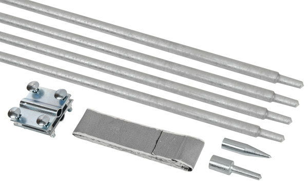 IEK Комплект заземления 6/16 б/м оц. сталь HDZ